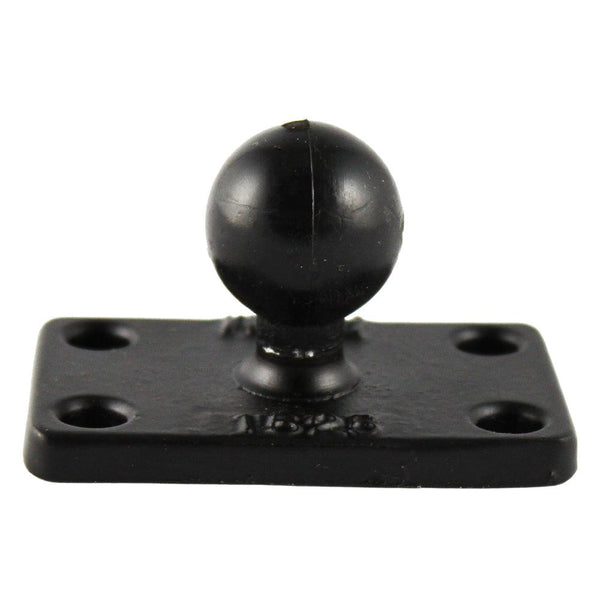 RAM Mount 1.5" x 2.5" Rectangle Base w/1" Ball [RAM-B-202U-1525] - Essenbay Marine