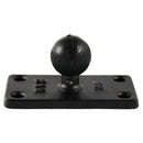 RAM Mount 1.5" x 3" Rectange Base w/1" Ball [RAM-B-202U-153] - Essenbay Marine