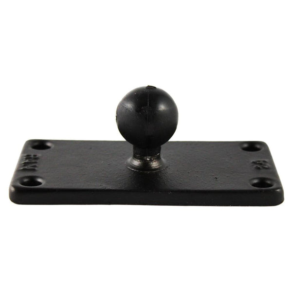 RAM Mount 2" x 4" Rectangle Base w/1" Ball [RAM-B-202U-24] - Essenbay Marine