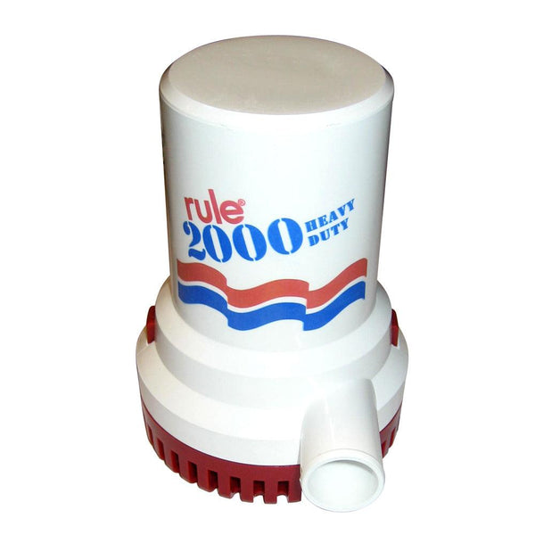 Rule 2000 G.P.H. Non-Automatic Bilge Pump - 24V [12] - Essenbay Marine