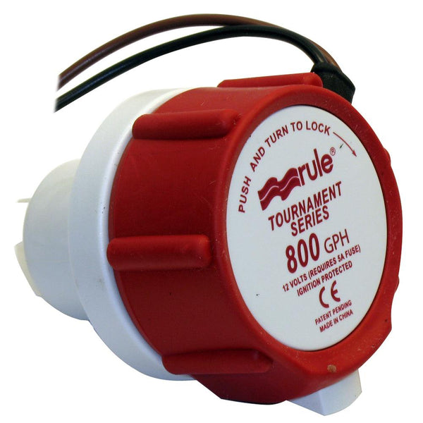 Rule 46DR Replacement Motor Cartridge f/Tournament Series - 800GPM/12V [46DR] - Essenbay Marine