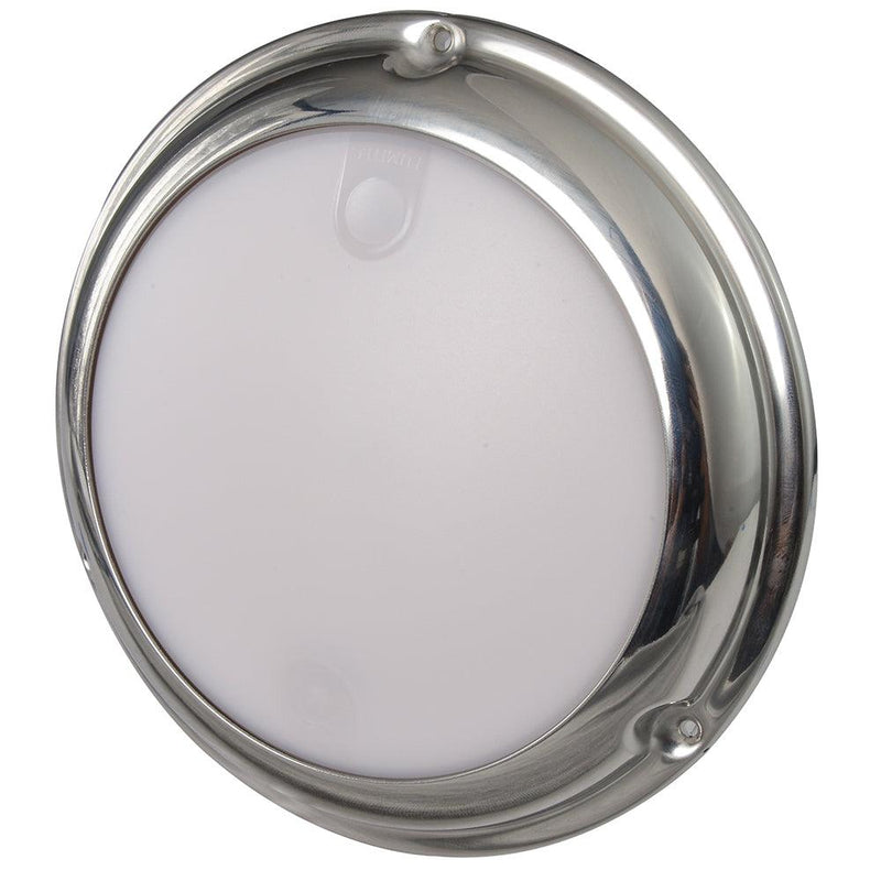 Lumitec TouchDome - Dome Light - Polished SS Finish - 2-Color White/Blue Dimming [101097] - Essenbay Marine