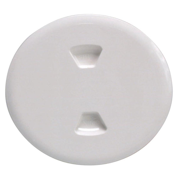 Beckson 5" Twist-Out Deck Plate - White [DP50-W] - Essenbay Marine