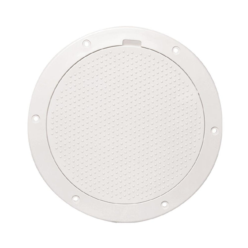 Beckson 6" Non-Skid Pry-Out Deck Plate - White [DP63-W] - Essenbay Marine