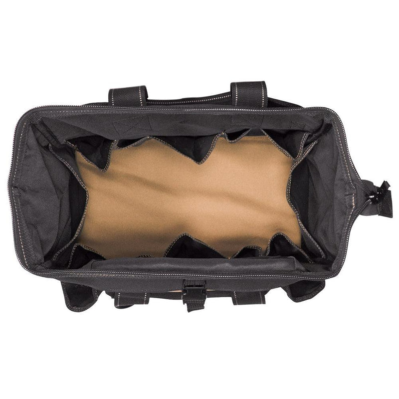 CLC 1534 Tool Bag w/Top-Side Plastic Parts Tray - 16" [1534] - Essenbay Marine