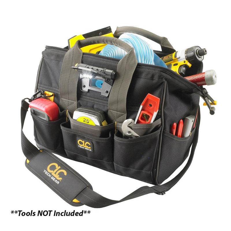 CLC L230 Tech Gear LED Lighted BigMouth Tool Bag - 14" [L230] - Essenbay Marine