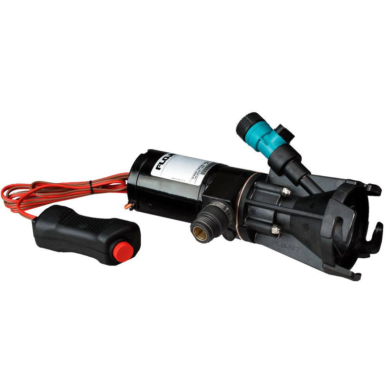 Flojet Portable Self-Priming RV Macerator Waste Pump Kit - 12V [18555000A] - Essenbay Marine