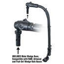 RAM Mount Transducer Arm Mount w/1" Ball Wedge - Compatible w/Scotty/Hobie [RAM-B-316-18-TRA1-354] - Essenbay Marine
