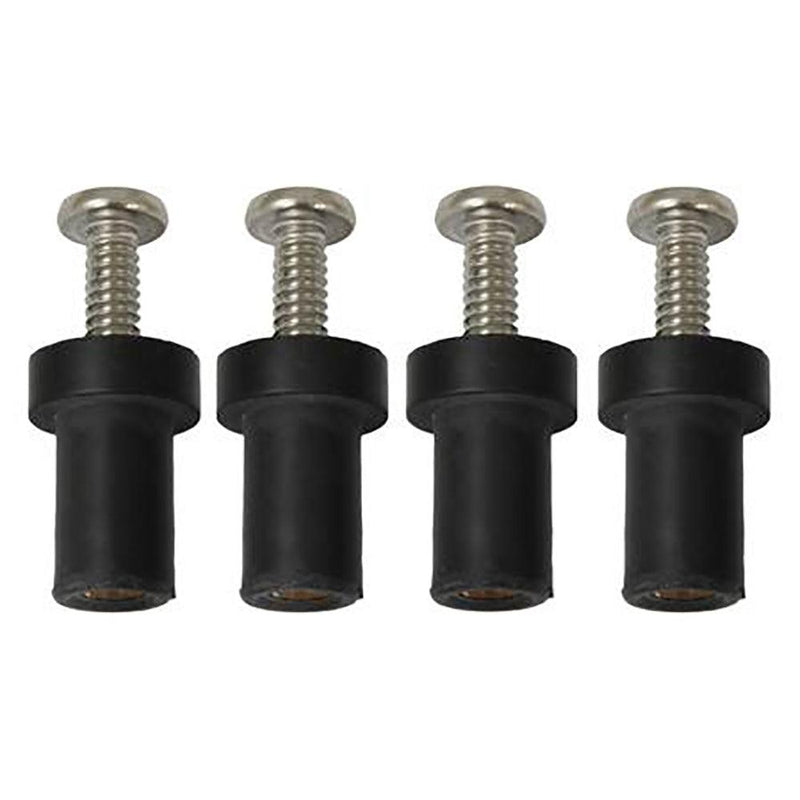 RAM Mount Mari-Nut Rubber Expansion Brass Nuts - 4 Pack [RAM-MARI-NUT-4U] - Essenbay Marine