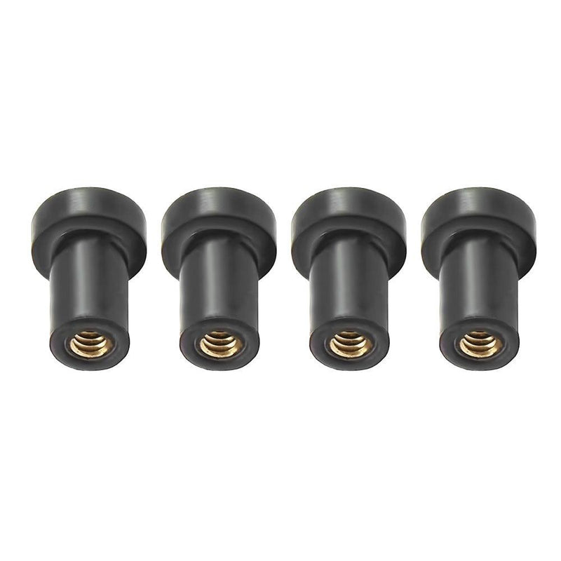 RAM Mount Mari-Nut Rubber Expansion Brass Nuts - 4 Pack [RAM-MARI-NUT-4U] - Essenbay Marine