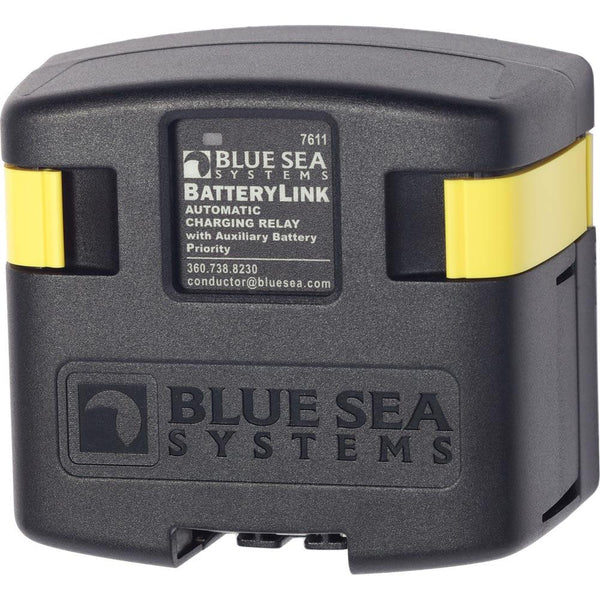 Blue Sea 7611 DC BatteryLink Automatic Charging Relay - 120 Amp w/Auxiliary Battery Charging [7611] - Essenbay Marine