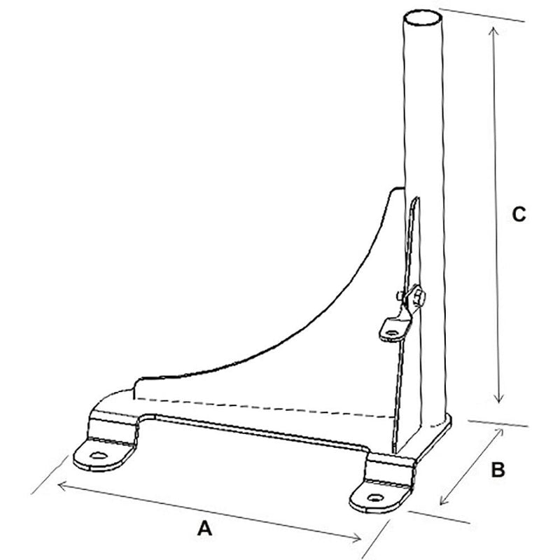 RAM Mount No-Drill Vehicle Base f/ 98-21 Express Van, Savana Van + More [RAM-VB-143] - Essenbay Marine