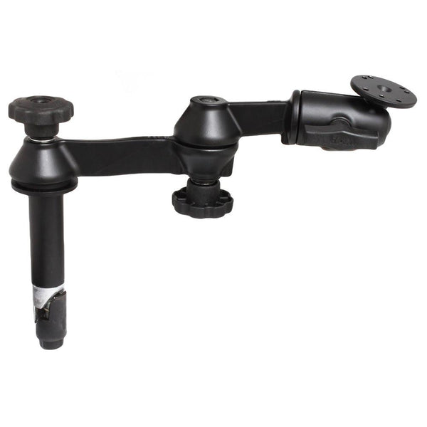 RAM Mount Double Swing Arm w/4" Male Tele-Pole - No Female [RAM-VP-SW1-4] - Essenbay Marine