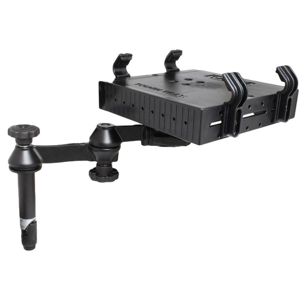 RAM Mount Double Swing Arm w/4" Male Tele-Pole - Laptop Tray [RAM-VP-SW1-4-234-3] - Essenbay Marine