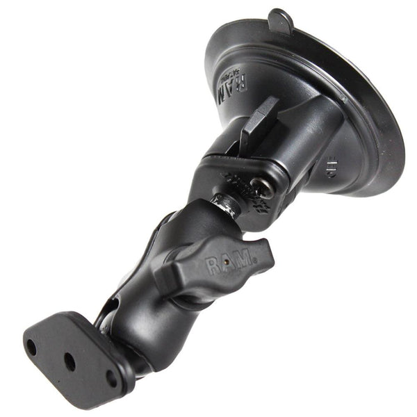 RAM Mount Twist Lock Suction Cup Mount w/Short Arm Diamond Adapter [RAM-B-166U-A] - Essenbay Marine