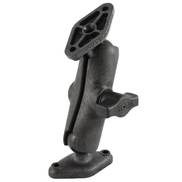 RAM Mount Composite Socket Arm w/2 Diamond Bases [RAP-B-102U] - Essenbay Marine