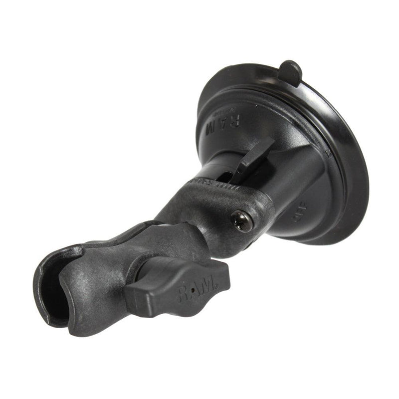 RAM Mount Composite Twist Lock Suction Cup Mount - Short Arm [RAP-B-166-A-DU1] - Essenbay Marine