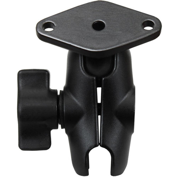 RAM Mount Short Double Socket Arm w/Diamond Base [RAM-B-103-A-238U] - Essenbay Marine