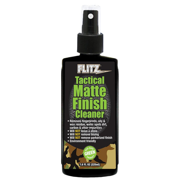 Flitz Tactical Matte Finish Cleaner - 7.6oz Spray [TM 81585] - Essenbay Marine