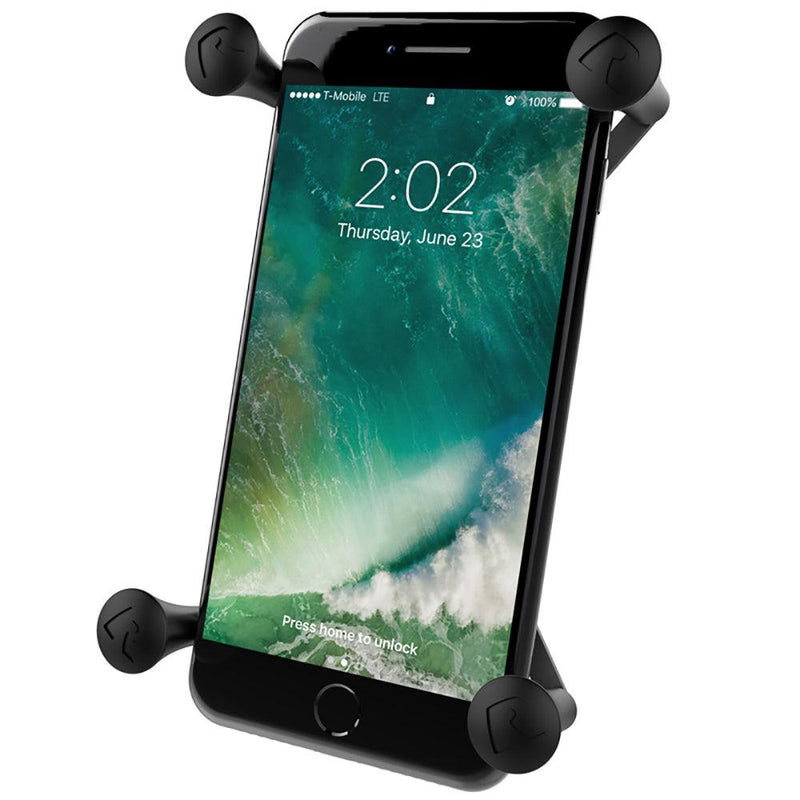 RAM Mount Universal X-Grip IV Large Phone/Phablet Holder w/1" Ball [RAM-HOL-UN10BU] - Essenbay Marine