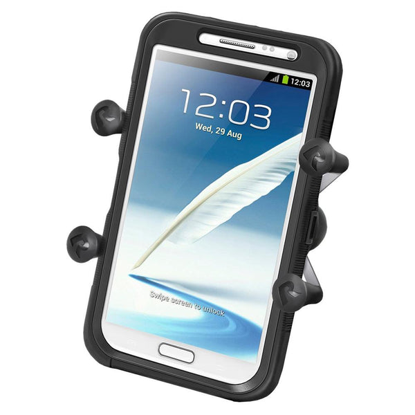 RAM Mount Universal X-Grip IV Large Phone/Phablet Holder w/1" Ball [RAM-HOL-UN10BU] - Essenbay Marine