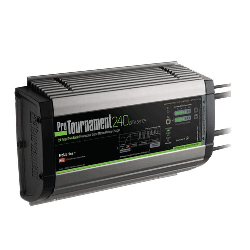 ProMariner ProTournament 240 elite Dual Charger - 24 Amp, 2 Bank [52024] - Essenbay Marine