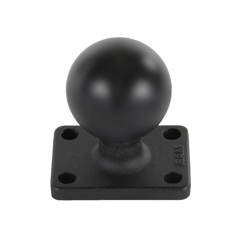 RAM Mount 1.5" x 2" Rectangle Base w/1.5" Ball [RAM-202U-152] - Essenbay Marine