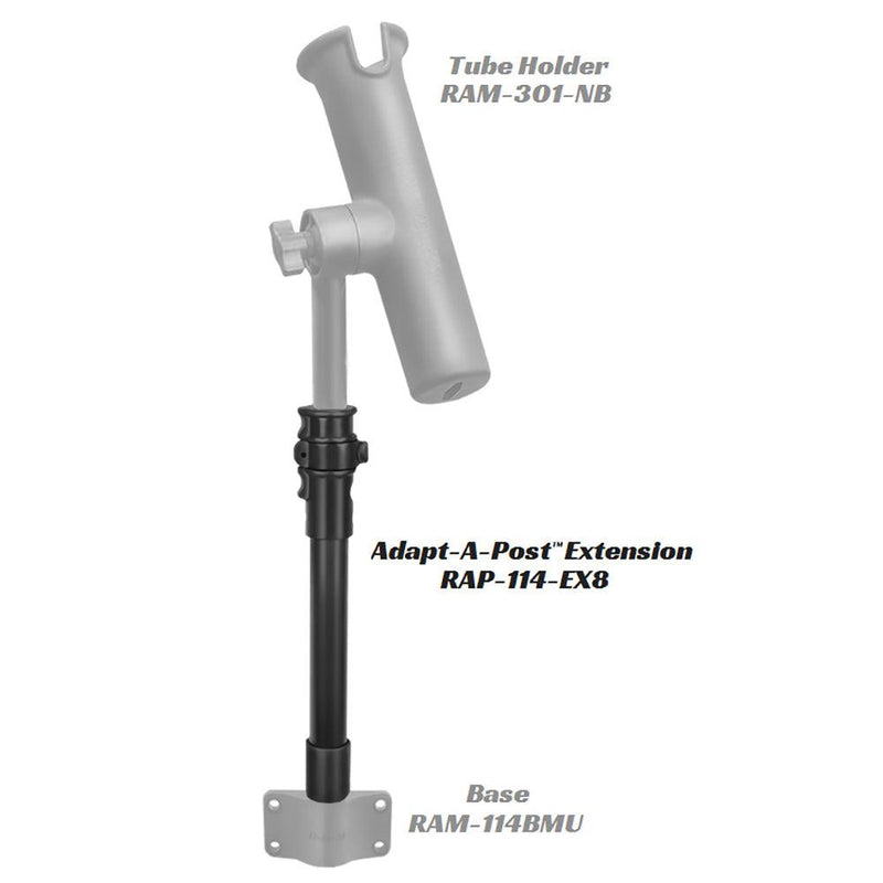 RAM Mount Adapt-a-Post 11" Extension Pole [RAP-114-EX8] - Essenbay Marine