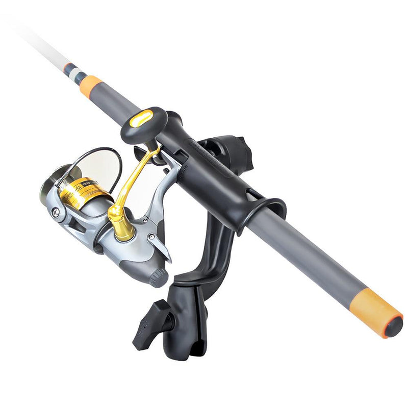 RAM Tube Jr. Fishing Rod Holder with RAM-ROD Revolution Ratchet/Socket System (Base NOT Included) [RAP-390-RB-NBU] - Essenbay Marine