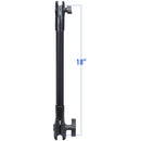 RAM Mount 18" Long Extension Pole w/1" and 1.5" Single Open Sockets [RAP-CB-201-18U] - Essenbay Marine