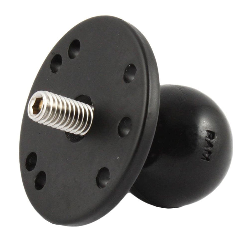 RAM Mount 2.5" Round Base w/1.5" Ball & 3/8"-16 Threaded Male Post f/Cameras [RAM-202CU] - Essenbay Marine