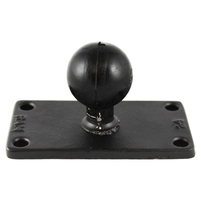 RAM Mount 2" x 4" Rectangle Base w/1.5" Ball [RAM-202U-24] - Essenbay Marine