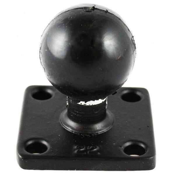 RAM Mount 2" x 2" Square Base w/1.5" Ball [RAM-202U-22] - Essenbay Marine