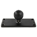 RAM Mount 2" x 5" Rectangular Base w/1.5" Ball [RAM-202U-25] - Essenbay Marine
