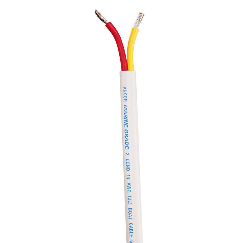 Ancor Safety Duplex Cable - 16/2 - 2x1mm - Red/Yellow - Sold By The Foot [1247-FT] - Essenbay Marine