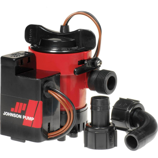 Johnson Pump Cartridge Combo 1000GPH Auto Bilge Pump w/Switch - 12V [05903-00] - Essenbay Marine