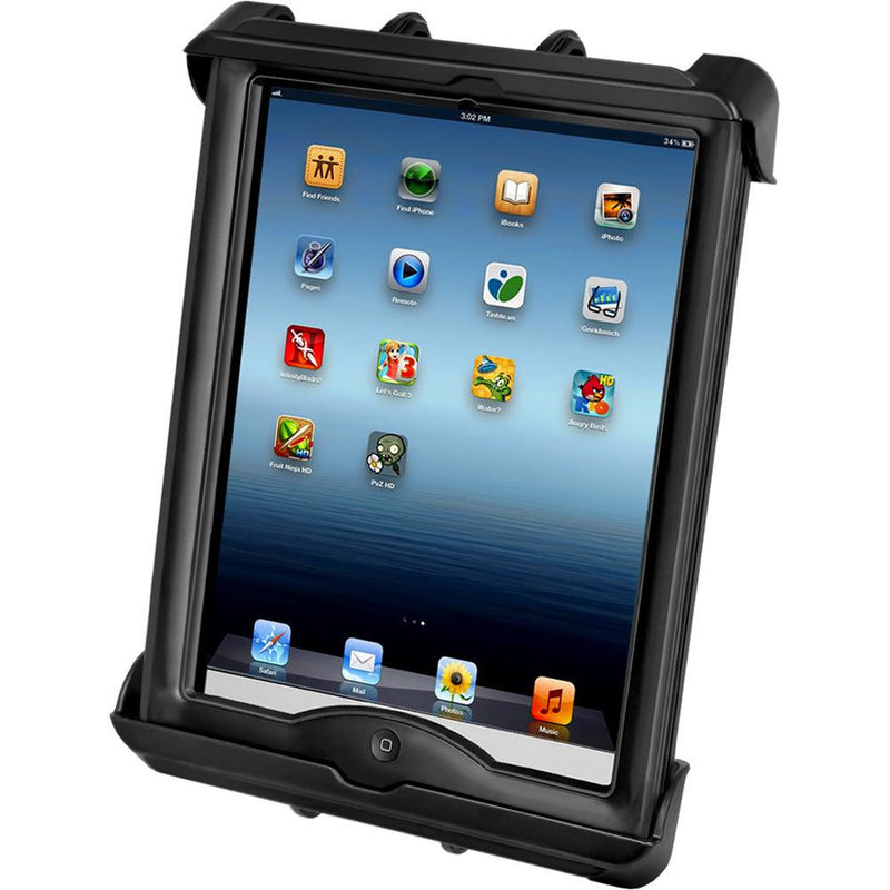 RAM Mount Tab-Tite Universal Clamping Cradle f/Apple iPad w/LifeProof & Lifedge Cases [RAM-HOL-TAB17U] - Essenbay Marine