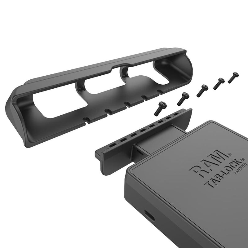 RAM Mount Tab-Lock Universal Locking Cradle f/Apple iPad w/LifeProof & Lifedge Cases [RAM-HOL-TABL17U] - Essenbay Marine