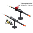 RAM Mount RAM Tube Jr. Fishing Rod Holder w/Standard 6" Length Post Spline & Bulkhead Mounting Base [RAP-390-BU] - Essenbay Marine