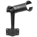 RAM Mount RAM Tube Jr. Fishing Rod Holder w/Standard 6" Length Post Spline & Bulkhead Mounting Base [RAP-390-BU] - Essenbay Marine