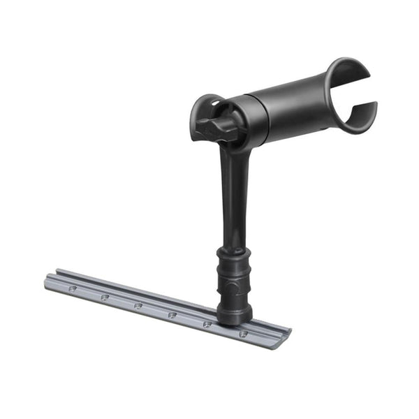 RAM Mount Ram Tube Jr. Rod Holder w/ 6" Post & Adapt-A-Post Track Mounting Base [RAP-390-AAPU] - Essenbay Marine