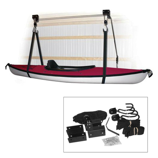 Attwood Kayak Hoist System - Black [11953-4] - Essenbay Marine