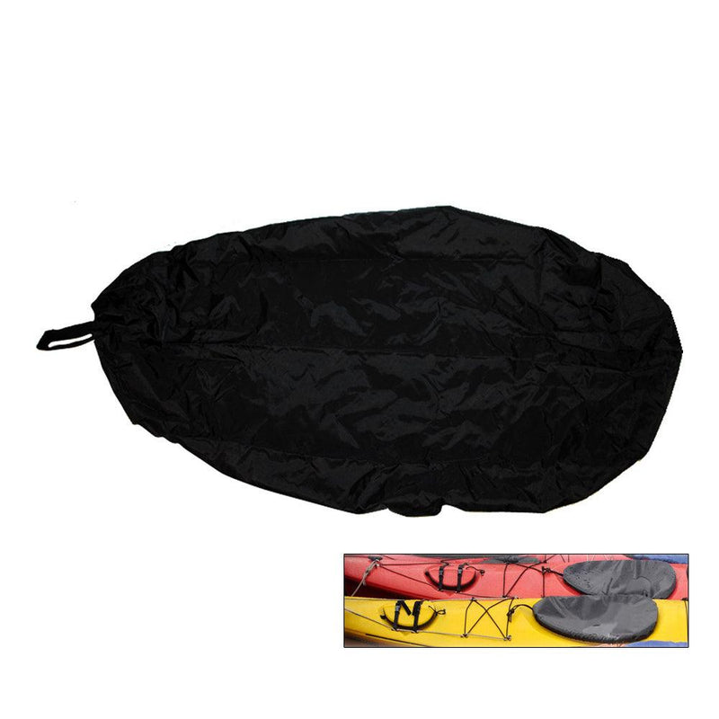 Attwood Universal Fit Kayak Cockpit Cover - Black [11775-5] - Essenbay Marine