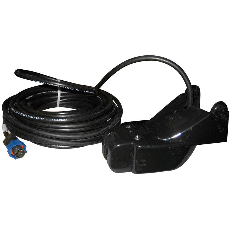 Lowrance P66-BL Transom Mount Triducer Multisensor Blue Connector [P66-BL] - Essenbay Marine