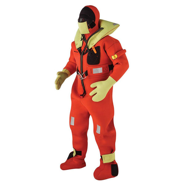 Kent Commerical Immersion Suit - USCG Only Version - Orange - Intermediate [154000-200-020-13] - Essenbay Marine