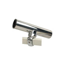 C.E. Smith Pontoon Square Rail Adjustable Clamp-On Rod Holder [55108A] - Essenbay Marine
