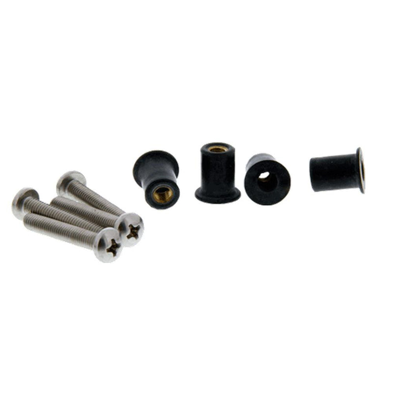 Scotty 133-4 Well Nut Mounting Kit - 4 Pack [133-4] - Essenbay Marine