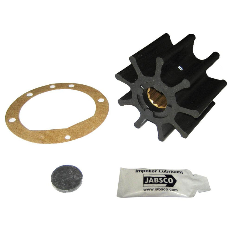 Jabsco Impeller Kit - 9 Blade - Nitrile - 3-3/4" Diameter x 2-1/2" W, 1" Shaft Diameter [836-0003-P] - Essenbay Marine