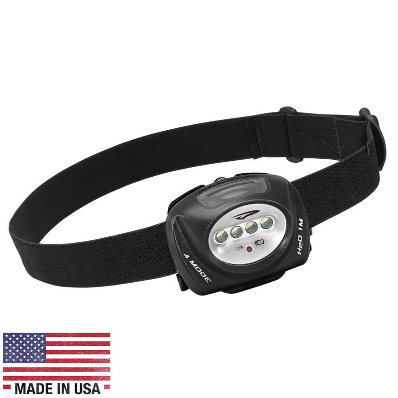 Princeton Tec QUAD Industrial Headlamp - Black [QUAD-IND] - Essenbay Marine