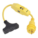 Marinco Dockside 30A to 15A Adapter with GFI [199128] - Essenbay Marine